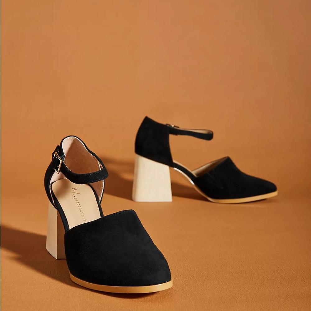 Anthropologie Meredith Block Heels
